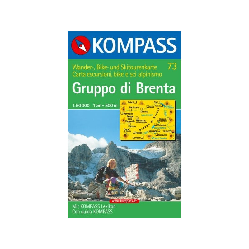 Cartes de rando Italie Kompass, Achat en ligne