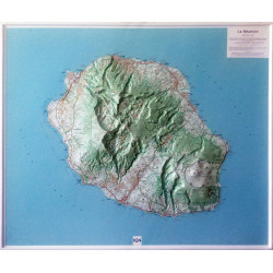 60075 - RELIEF DE LA REUNION RELIEFS & POSTERS - IGN